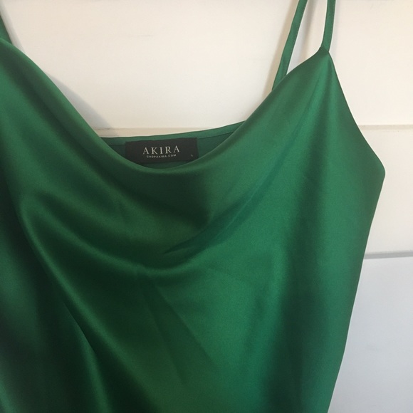 Rich Green Akira Dress - Picture 2 of 3